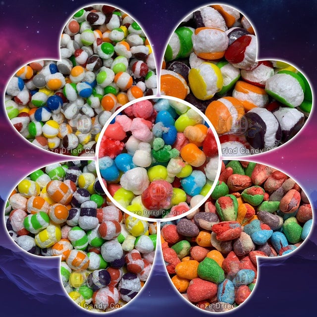 Sour Skittles Freeze Dried Candy (10oz) By Primary Colors Candy