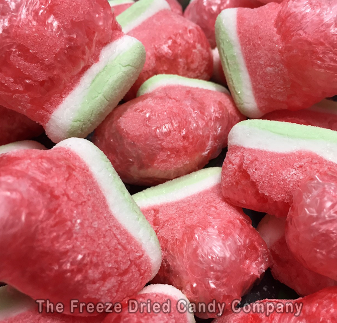  Freeze Dried Watermelon Gummies - Premium Freeze Dried Candy  Shipped in a Box for Extra Protection - Space Age Snacks Freeze Dry Candy  for All Ages Dry Freeze Candy (4 oz) 