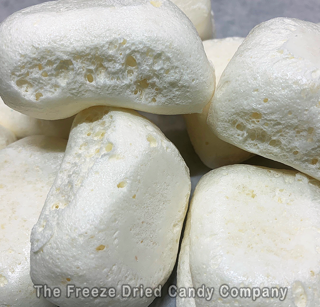 Vanilla Freeze Dried Marshmallows - Lolli and Pops